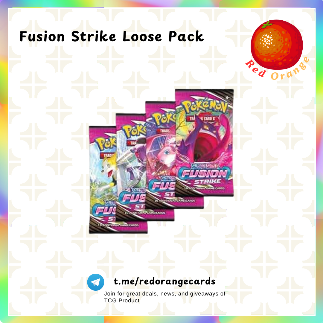 Pokémon Fusion Strike Loose Booster Pack