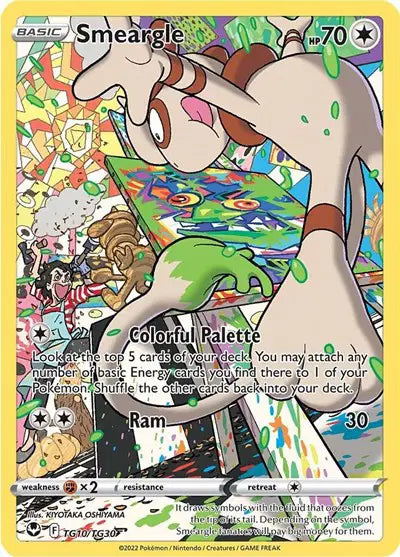 Smeargle TG10 Silver Tempest