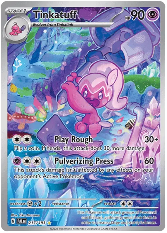 Tinkatuff 217 Paldea Evolved