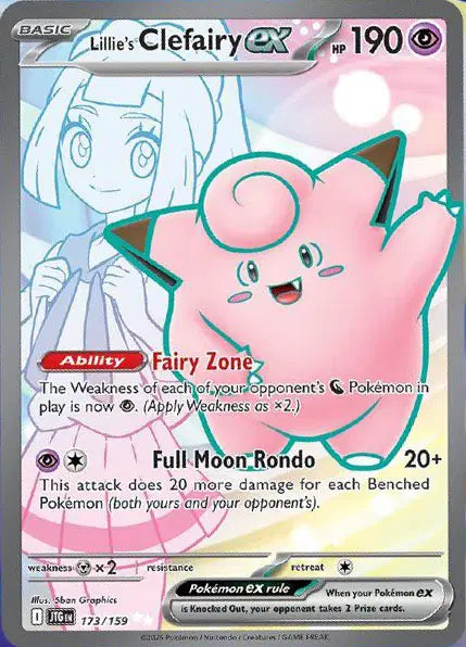 Lillie's Clefairy ex 173 Journey Together