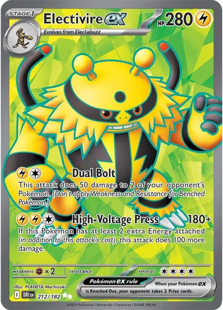 Electivire ex 212 Destined Rivals