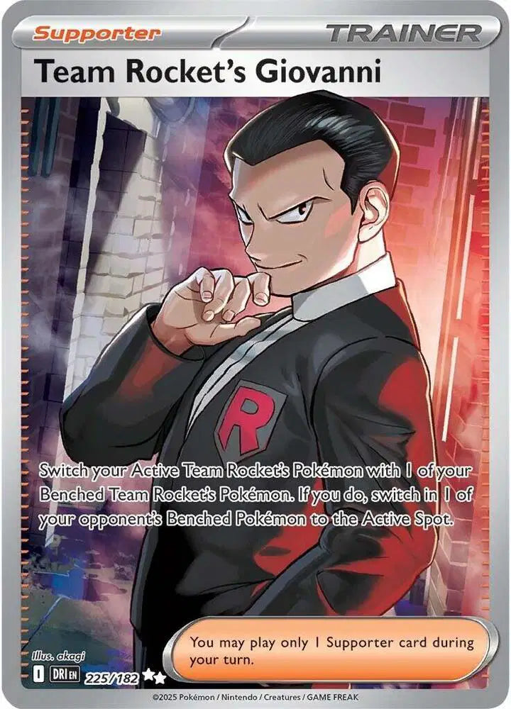 Team Rocket's Giovanni 225 Destined RIvals