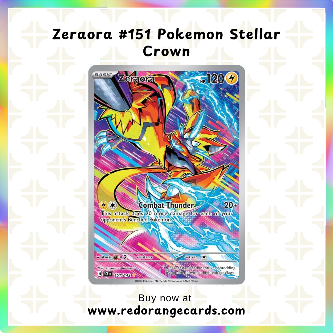 Zeraora #151 Pokemon Stellar Crown