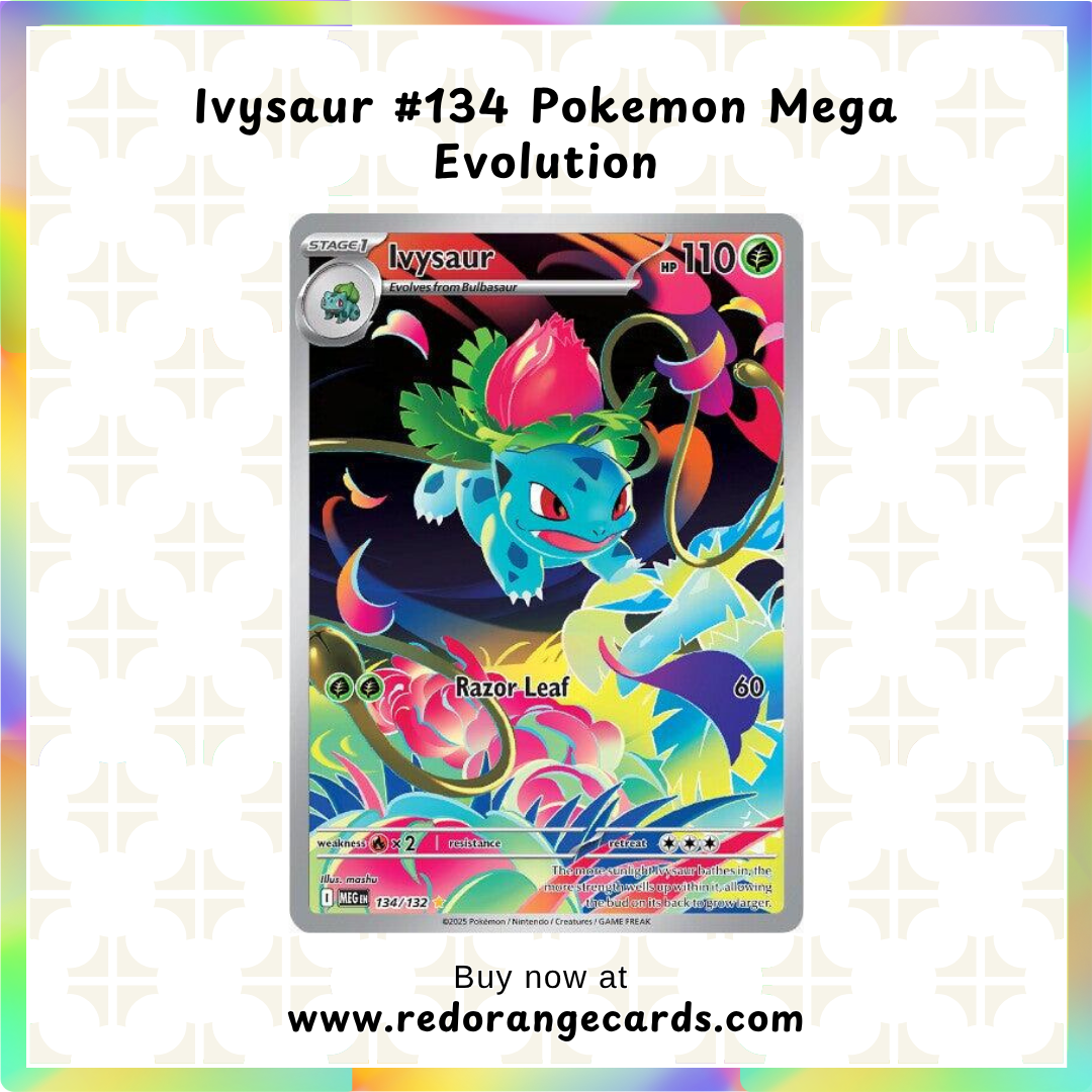 Ivysaur #134 Pokemon Mega Evolution