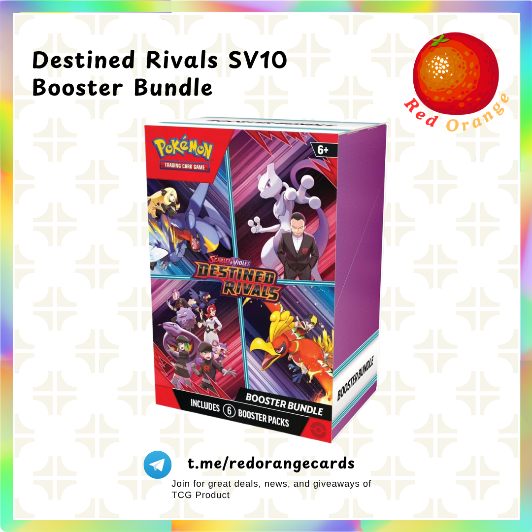 Pokémon Destined Rivals Booster Bundle