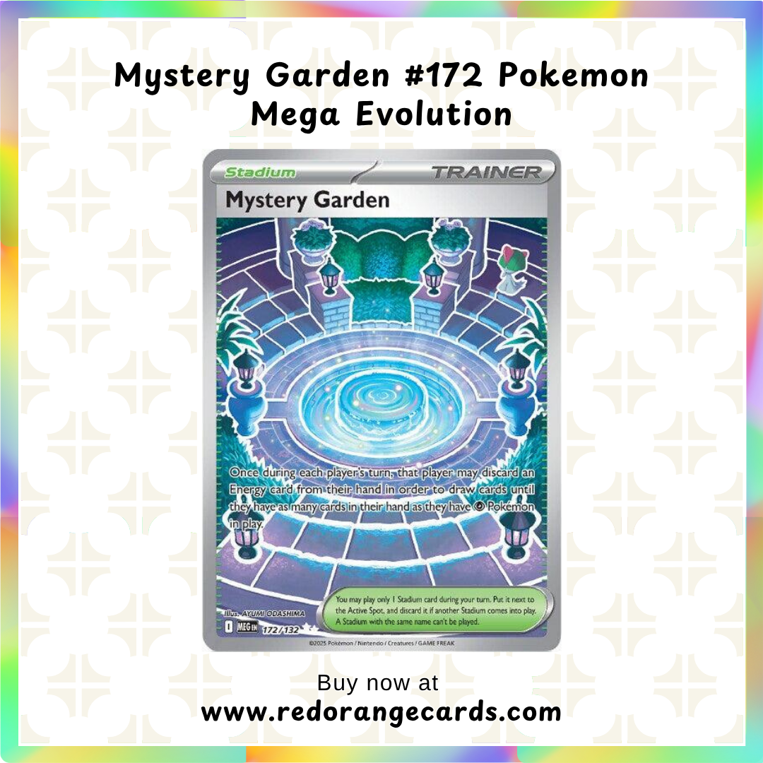 Mystery Garden #172 Pokemon Mega Evolution