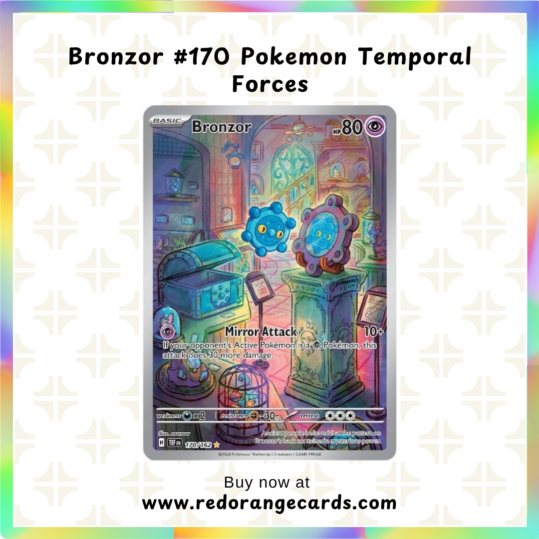 Bronzor #170 Pokemon Temporal Forces