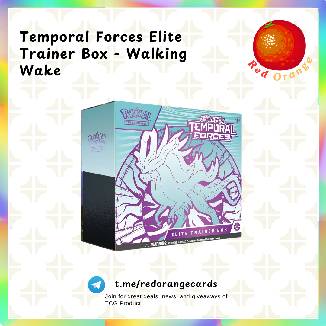Pokémon Temporal Forces Elite Trainer Box (Walking Wake)