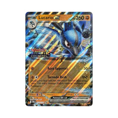 Lucario [Stamped] #51 Pokemon Prismatic Evolutions