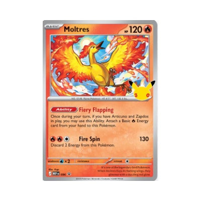 Moltres #96 Pokemon Promo