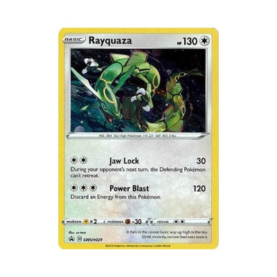 Rayquaza #SWSH029 Pokemon Promo