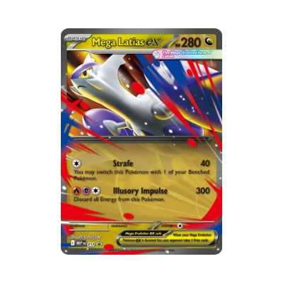 Mega Latias Ex #11 Pokemon Promo