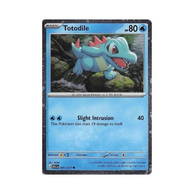 Totodile [Cosmos Holo] #41 Pokemon Ascended Heroes