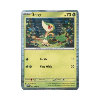Snivy [Poster Holo] #1 Pokemon Black Bolt