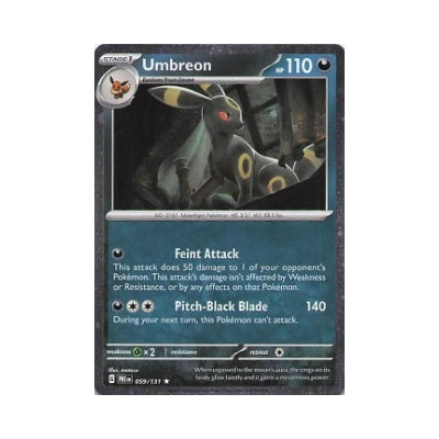 Umbreon [Cosmos Holo] #59 Pokemon Prismatic Evolutions