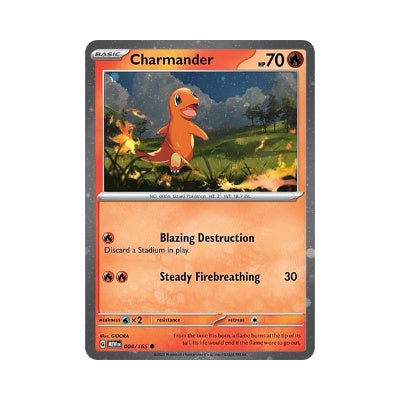 Charmander [Cosmos Holo] #4 Pokemon Scarlet & Violet 151