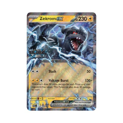 [Stamped] Zekrom Ex #34 Pokemon Black Bolt
