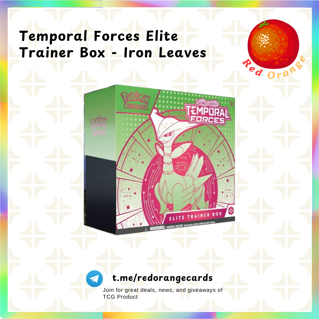Pokémon Temporal Forces Elite Trainer Box (Iron Leaves)