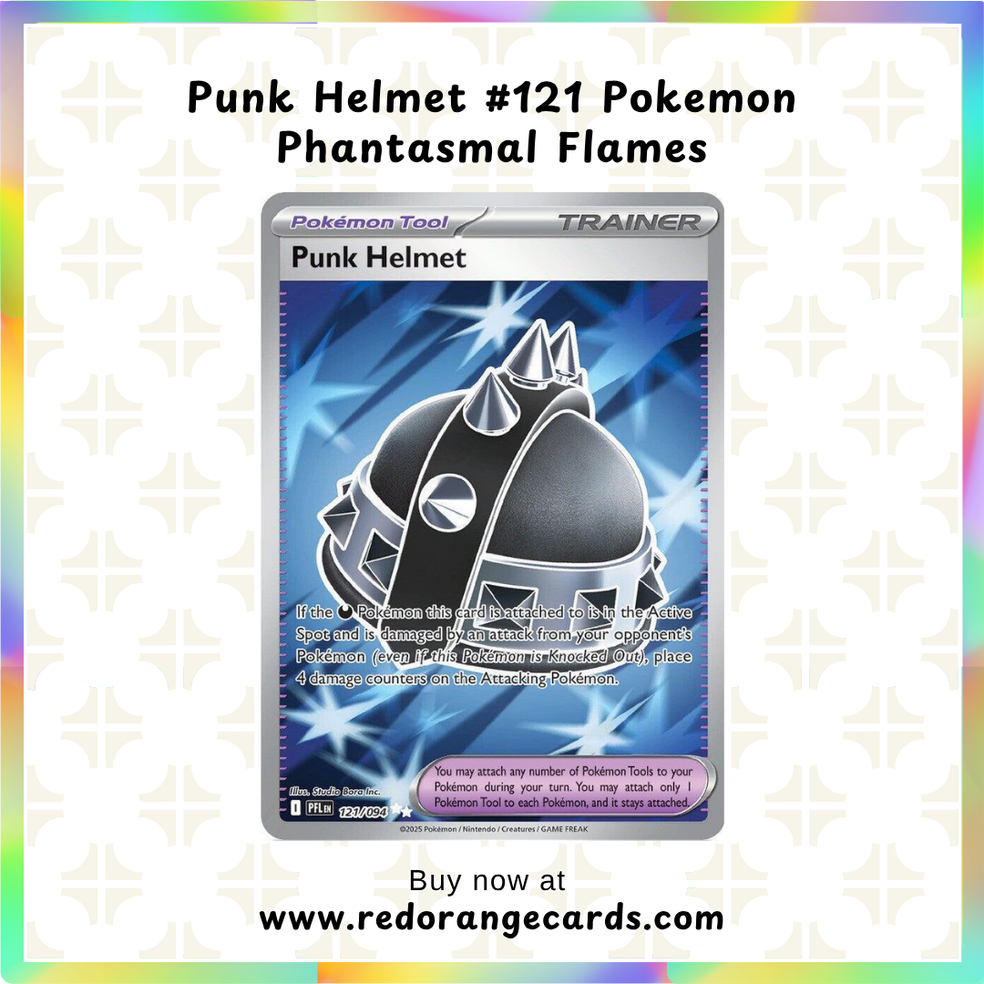 Punk Helmet #121 Pokemon Phantasmal Flames