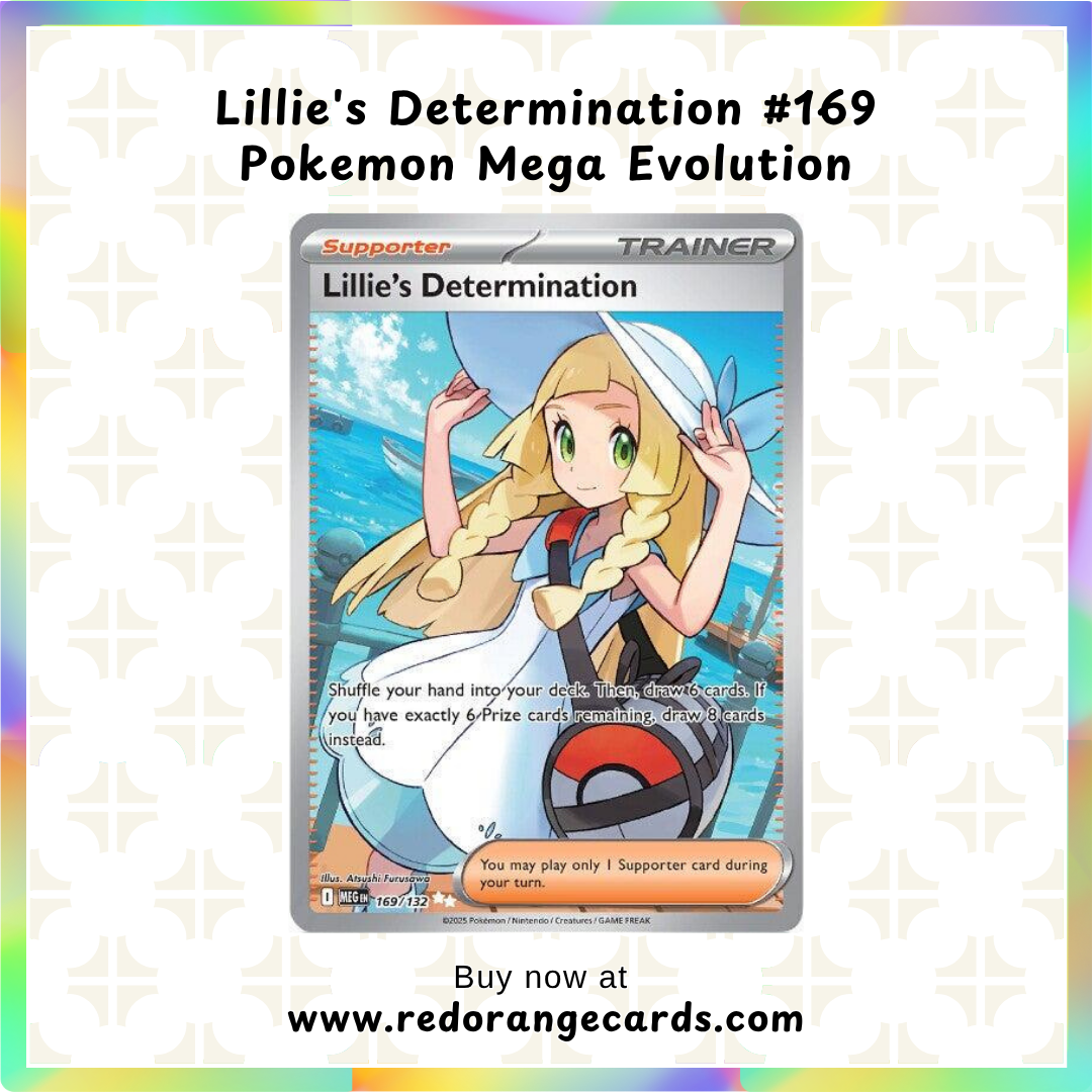 Lillie's Determination #169 Pokemon Mega Evolution