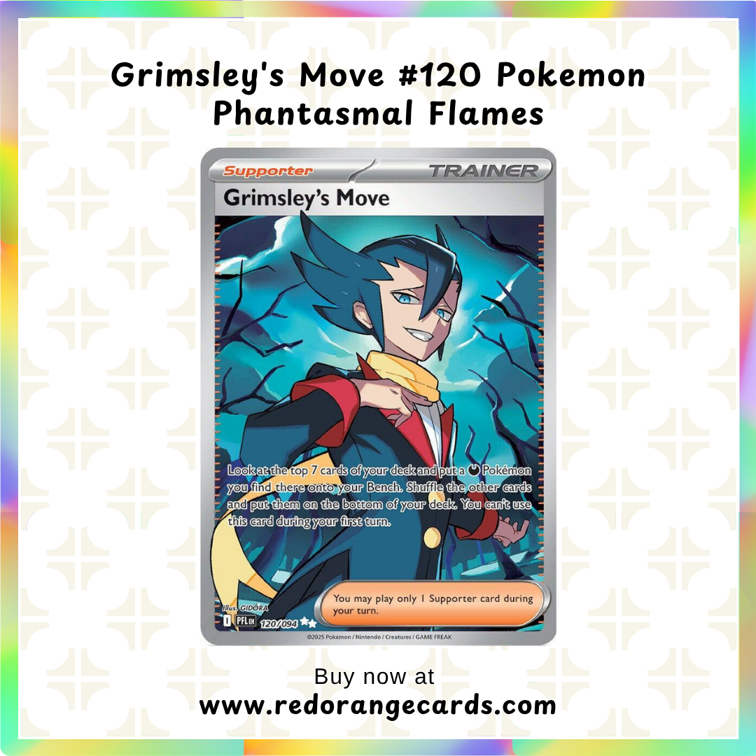 Grimsley's Move #120 Pokemon Phantasmal Flames