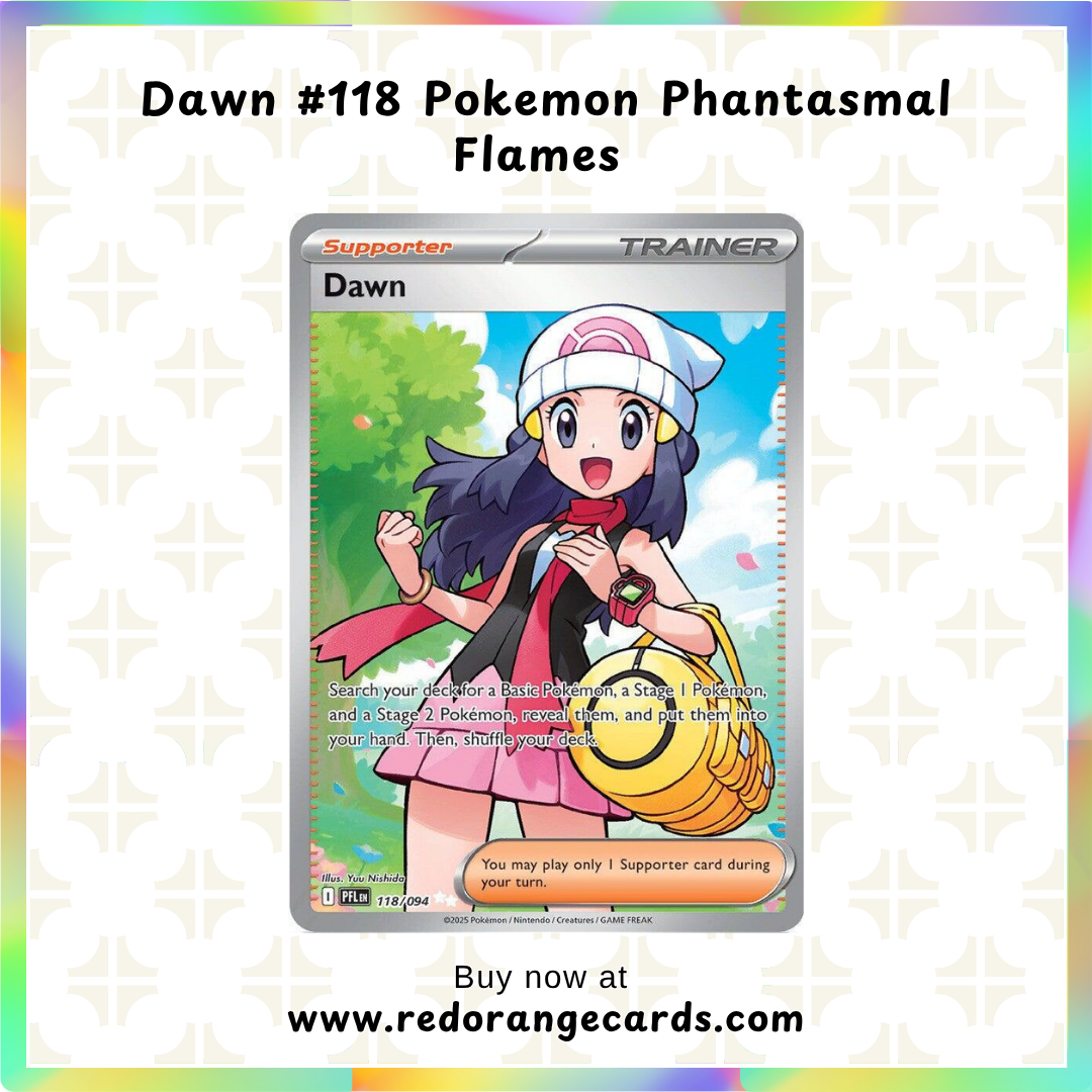 Dawn #118 Pokemon Phantasmal Flames