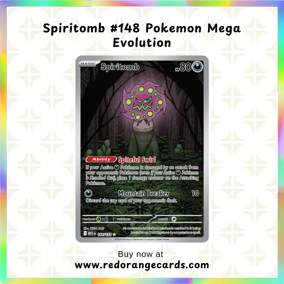 Spiritomb #148 Pokemon Mega Evolution
