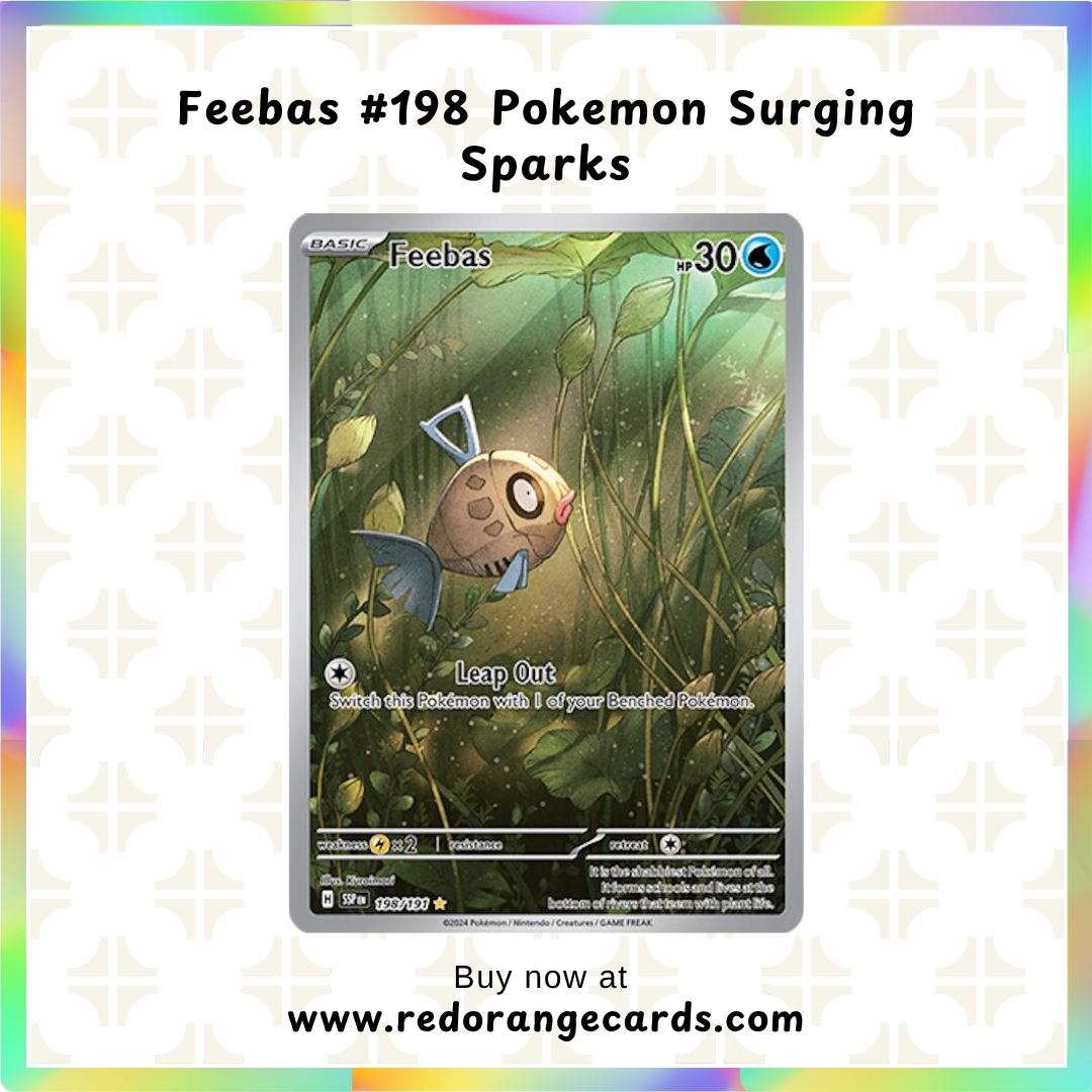 Feebas #198 Pokemon Surging Sparks