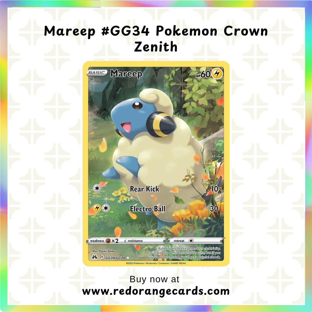 Mareep #GG34 Pokemon Crown Zenith