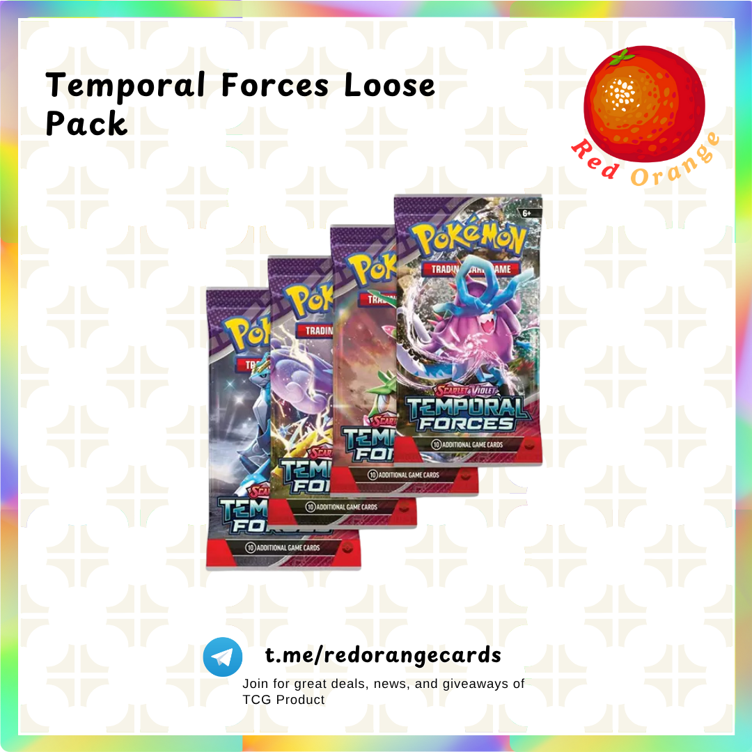 Pokémon Temporal Forces Loose Booster Pack