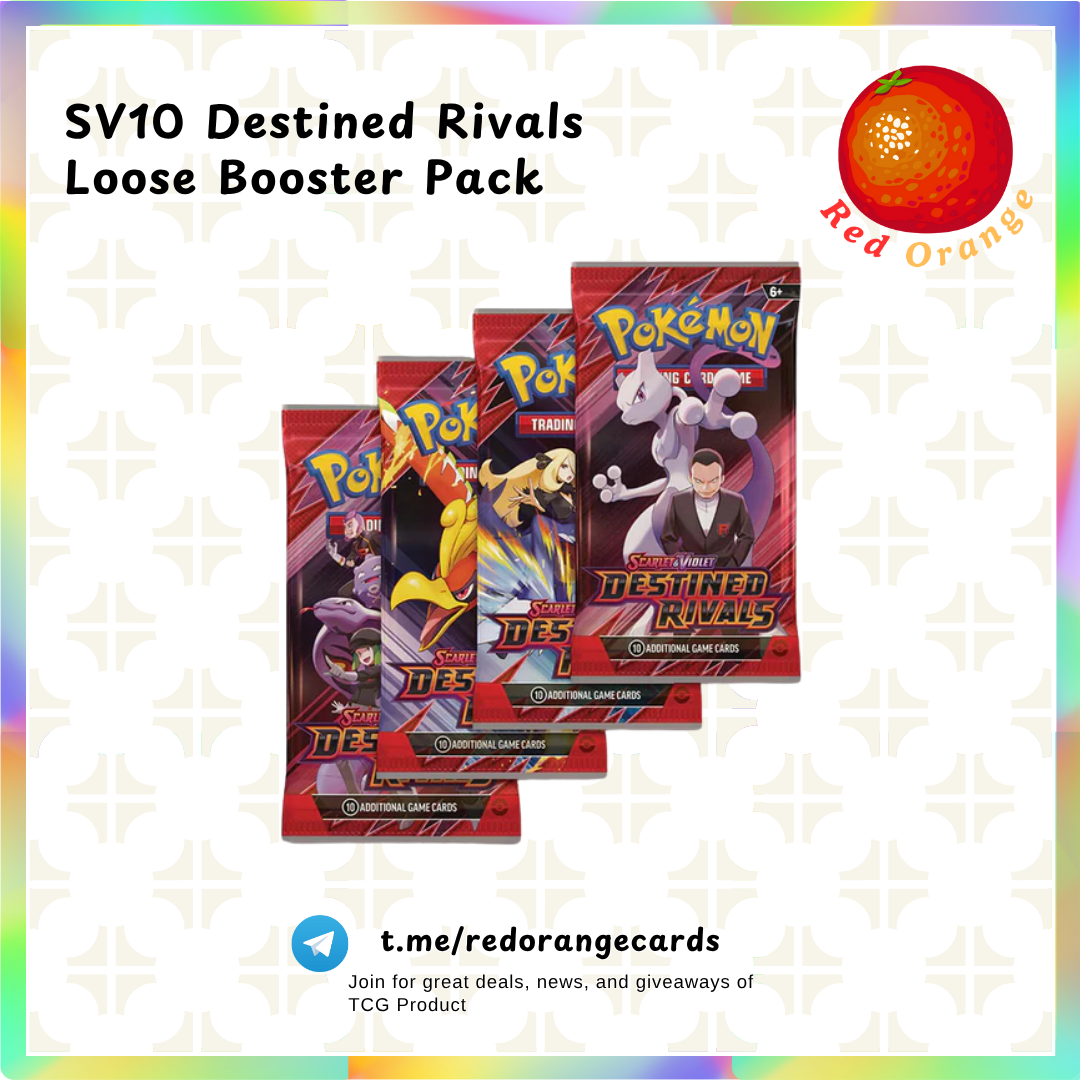 Pokémon Destined Rivals Loose Booster Pack