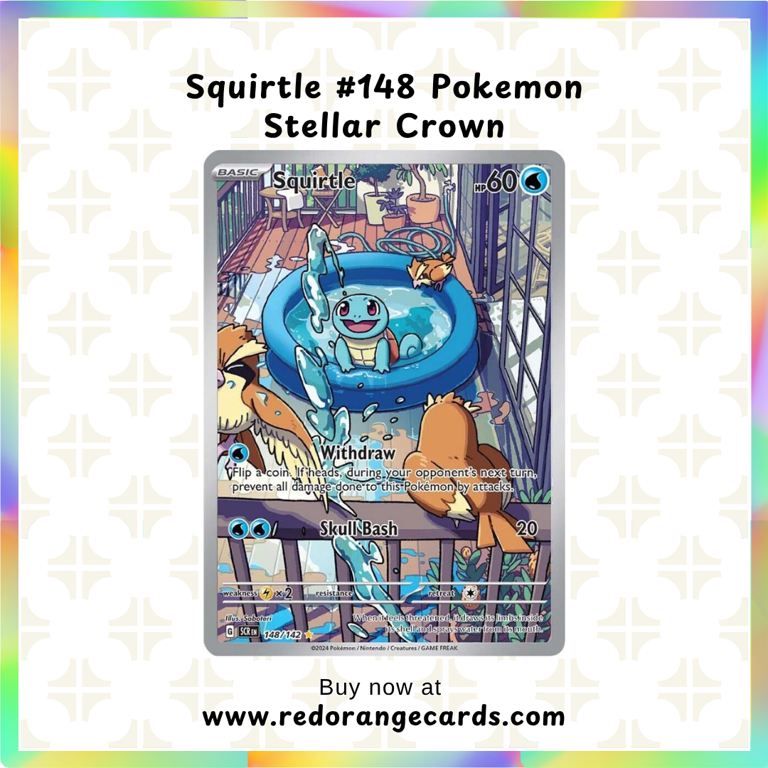Squirtle #148 Pokemon Stellar Crown