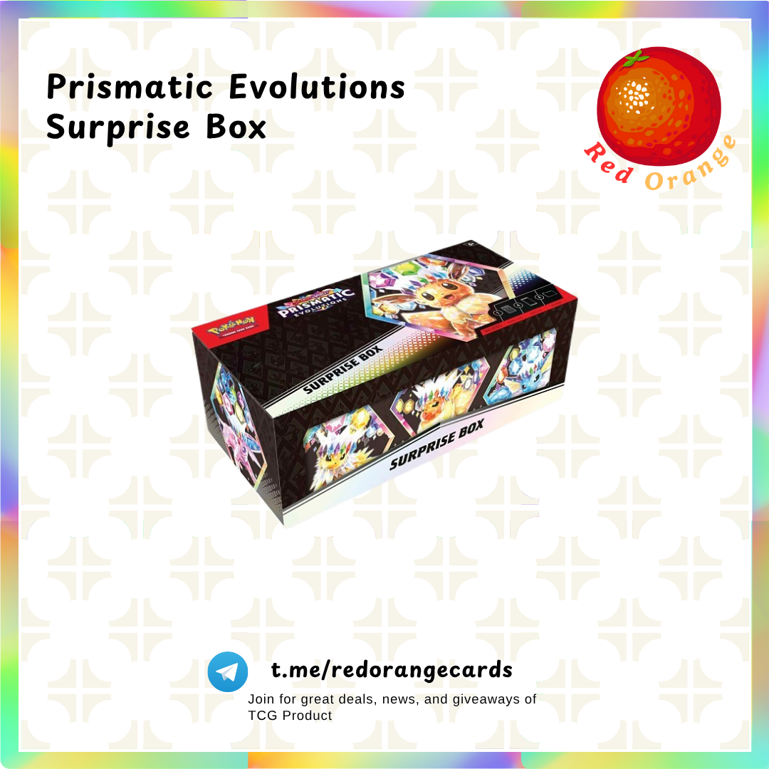 Pokémon Prismatic Evolutions Surprise Box