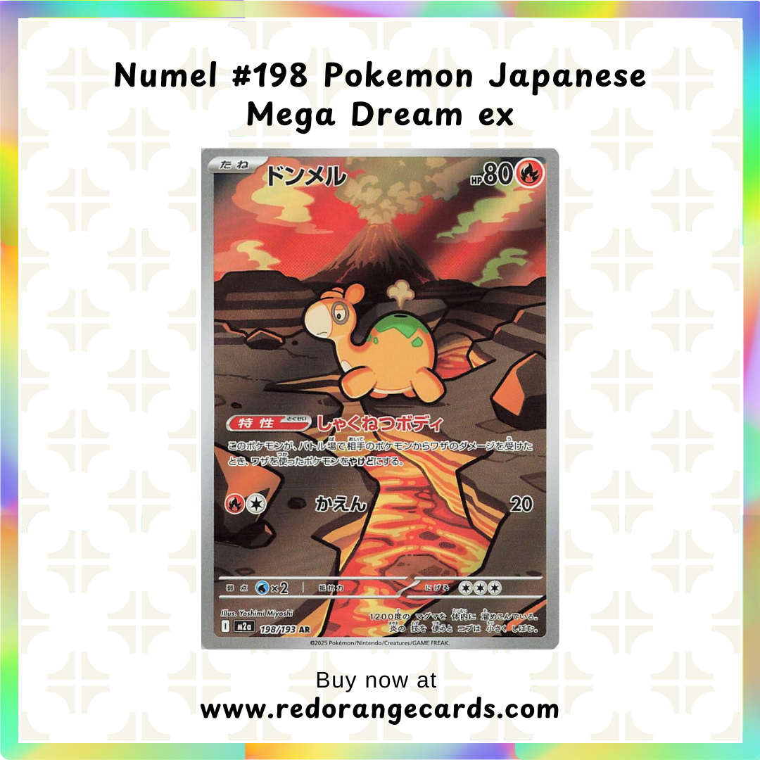 Numel #198 Pokemon Japanese Mega Dream ex