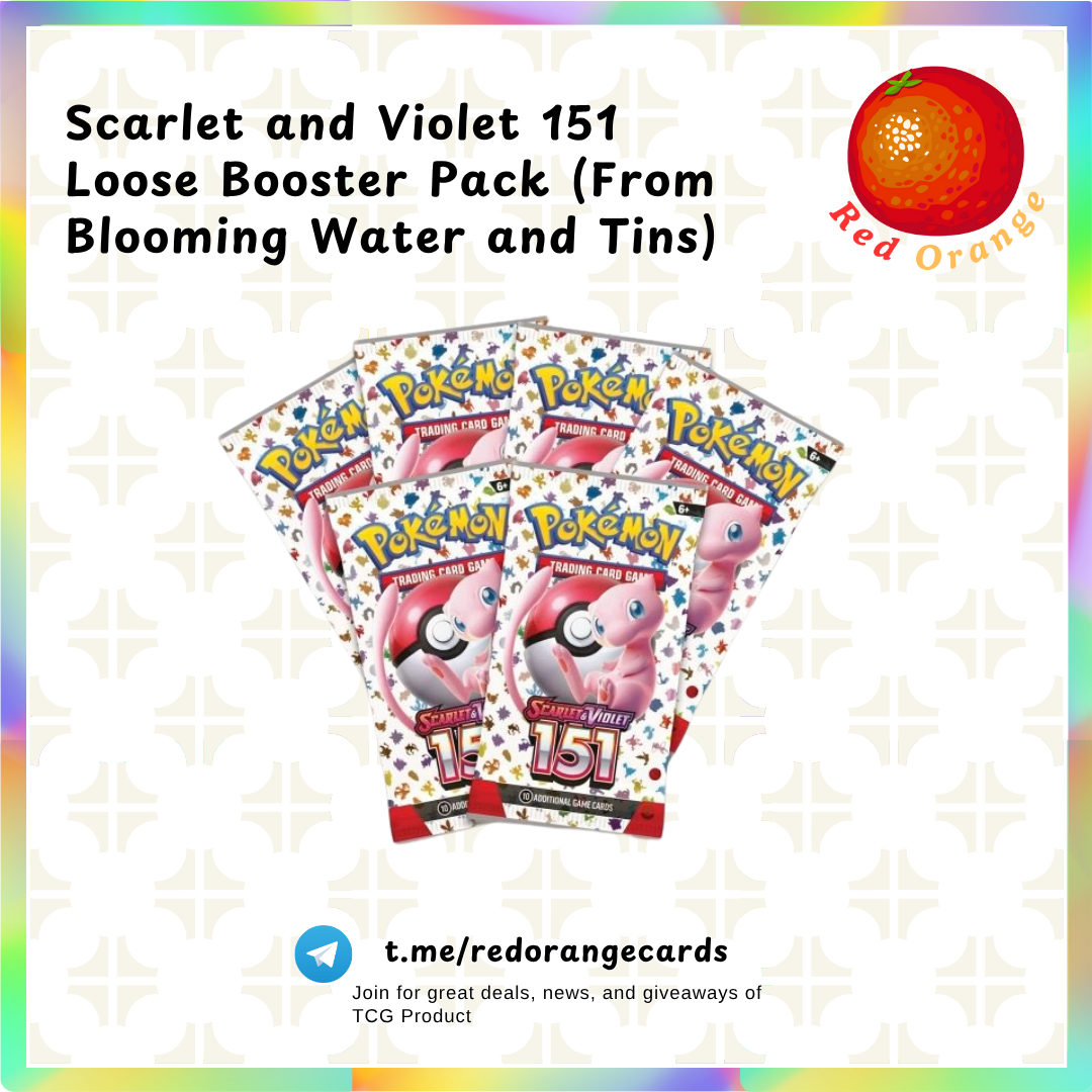 Pokémon 151 Loose Booster Packs
