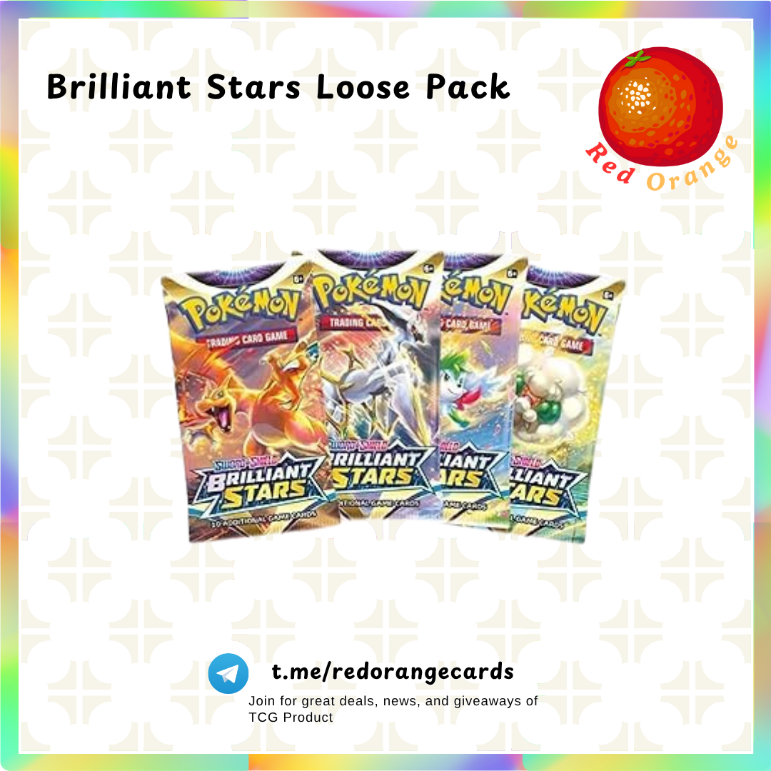 Pokémon Brilliant Stars loose Booster Pack