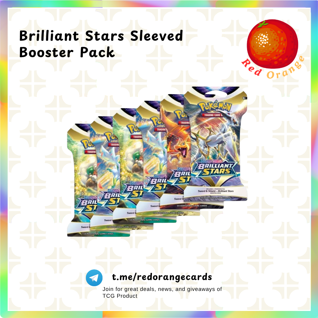 Pokémon Brilliant Stars Sleeved Booster Pack