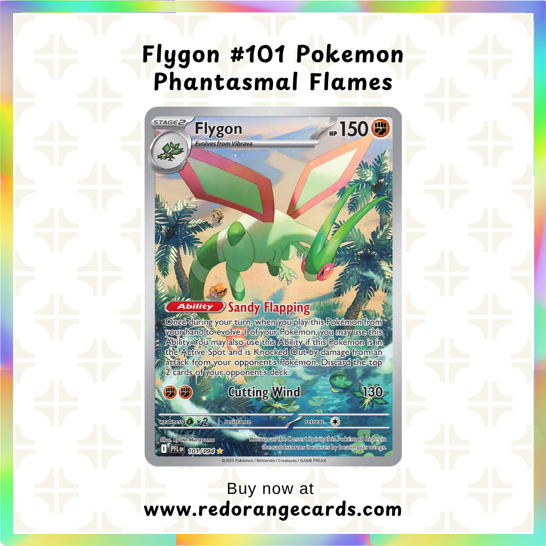 Flygon #101 Pokemon Phantasmal Flames
