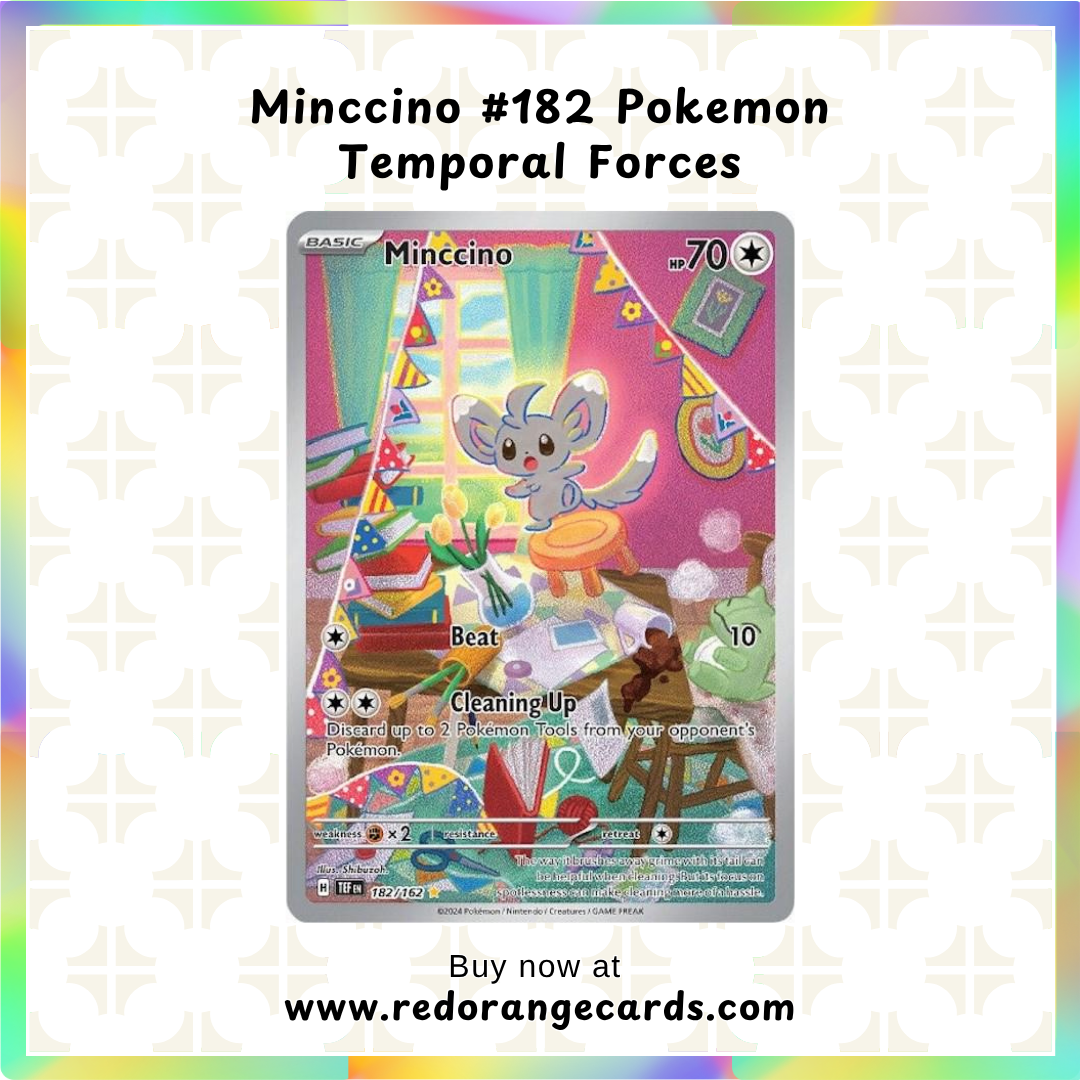 Minccino #182 Pokemon Temporal Forces