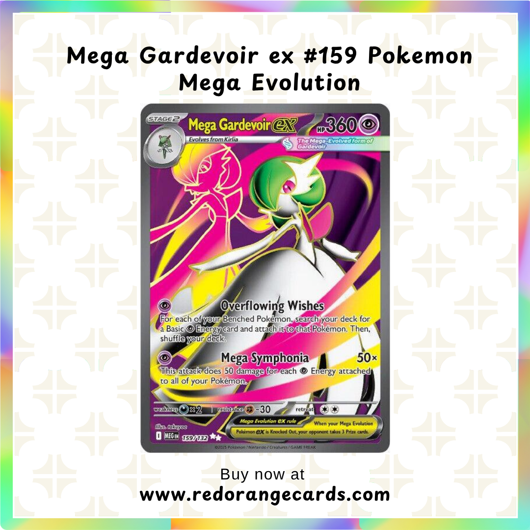 Mega Gardevoir ex #159 Pokemon Mega Evolution