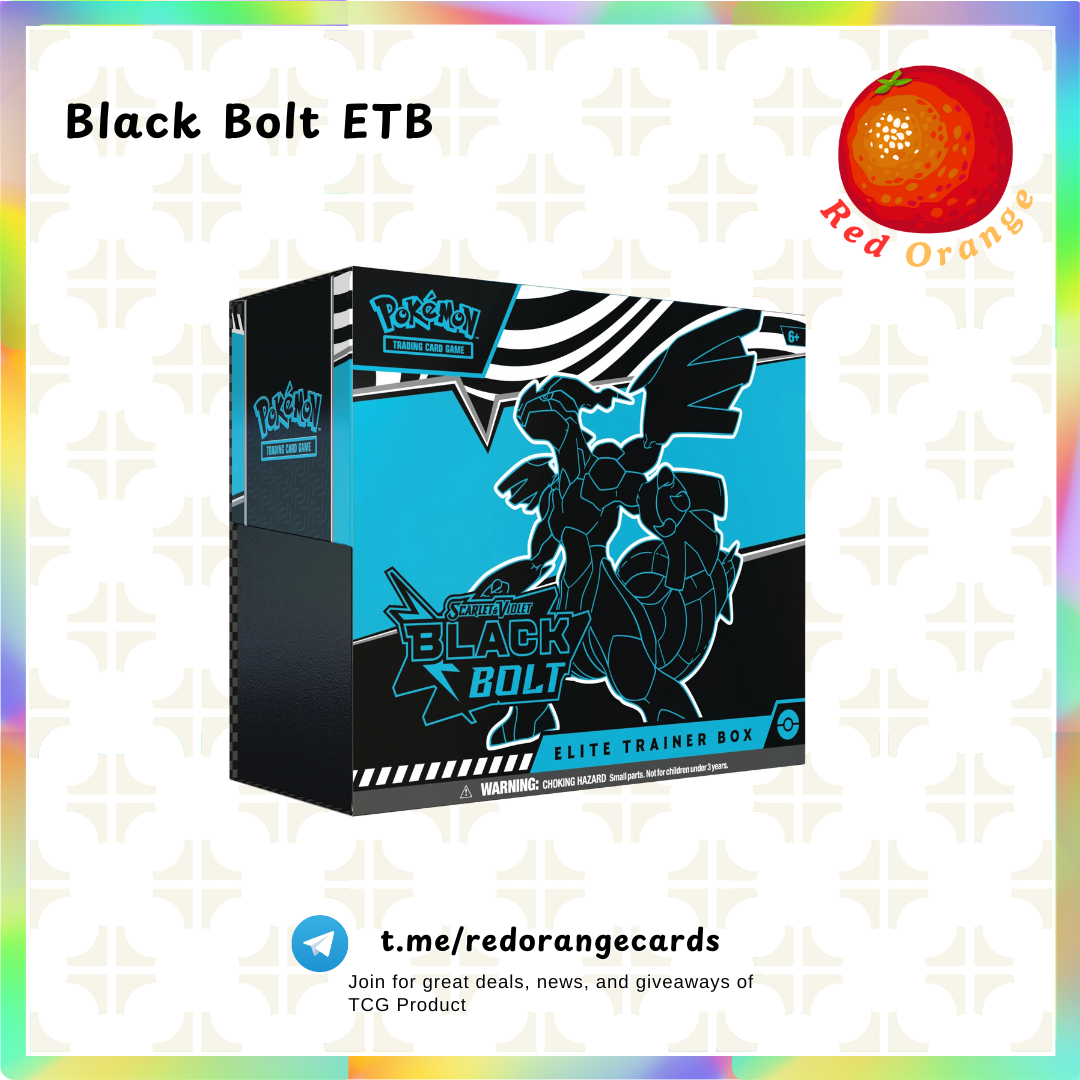 Pokemon Black Bolt Elite Trainer Box