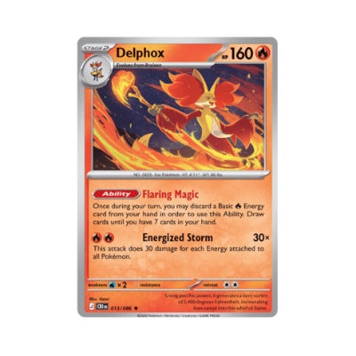 013/086 - Delphox Chaos Rising