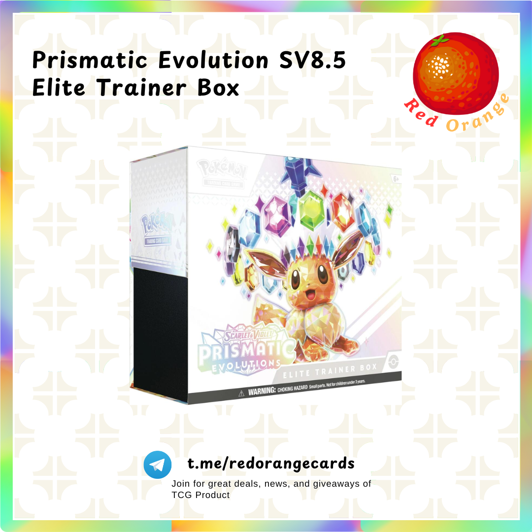 Pokemon Prismatic Evolutions Elite Trainer Box