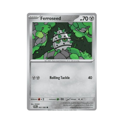062/086 - Ferroseed Chaos Rising