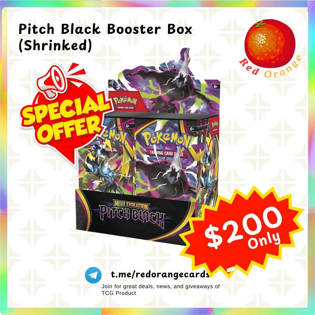 [Promo] Pitch Black Booster Box Shrinked