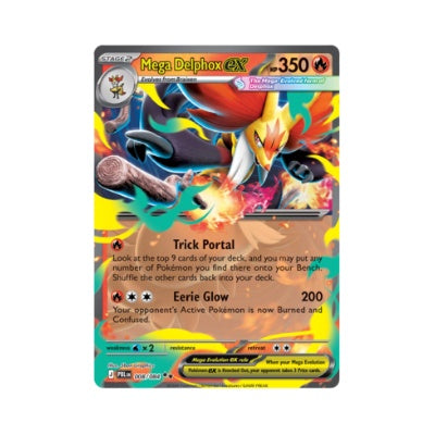 008/084 - Mega Delphox ex Pitch Black