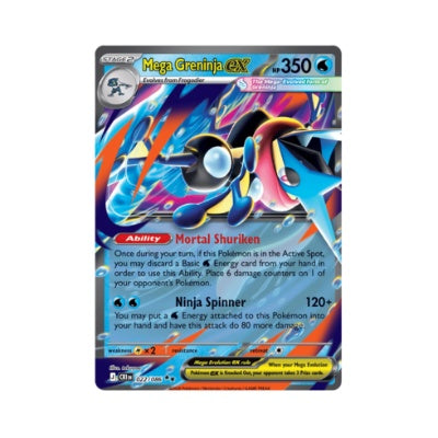 022/086 - Mega Greninja ex Chaos Rising