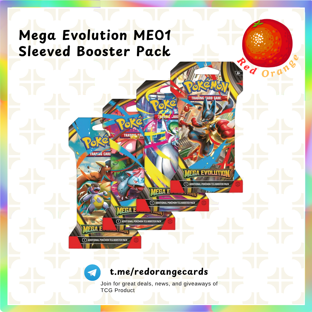 Pokémon Mega Evolution Sleeved Booster Pack