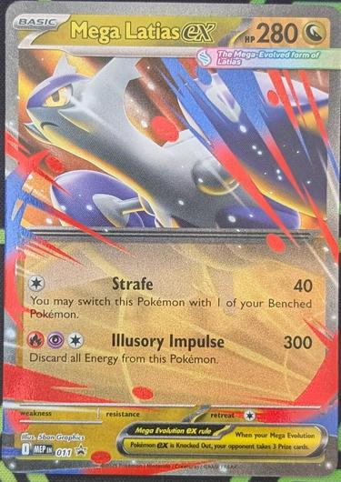 Mega Latias Ex #11 Pokemon Promo