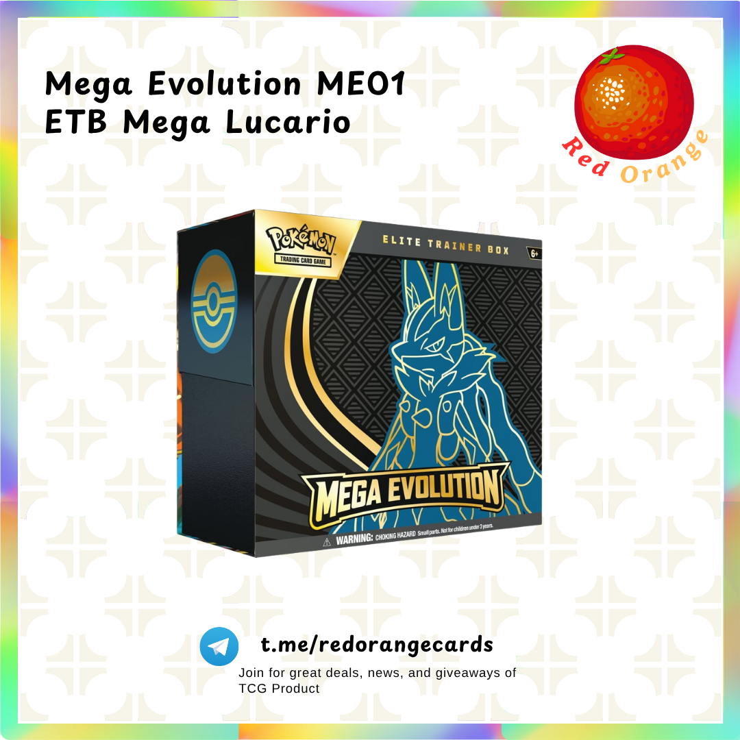 ME01 Mega Evolution Base Elite Trainer Box (Lucario)